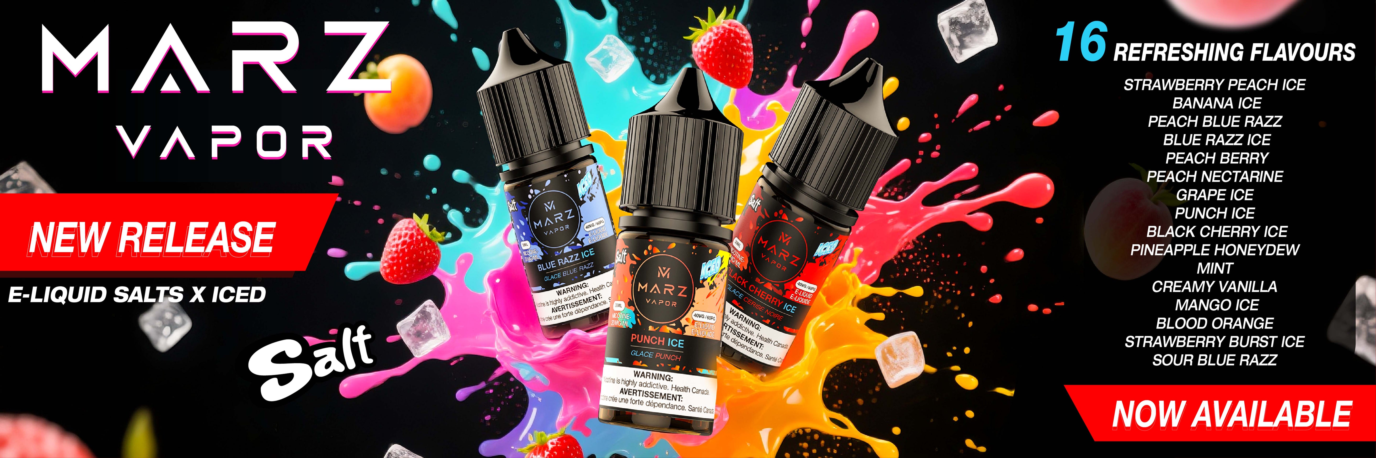 Marz 30ml salt base Juice