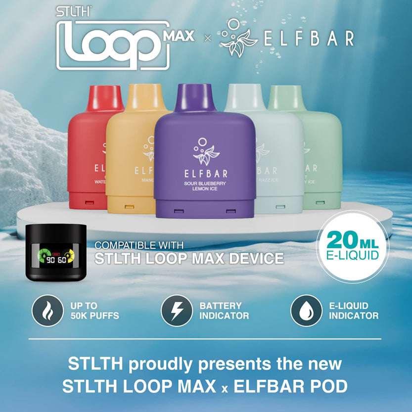 STLTH x Elfbar Loop Max 50K Pod