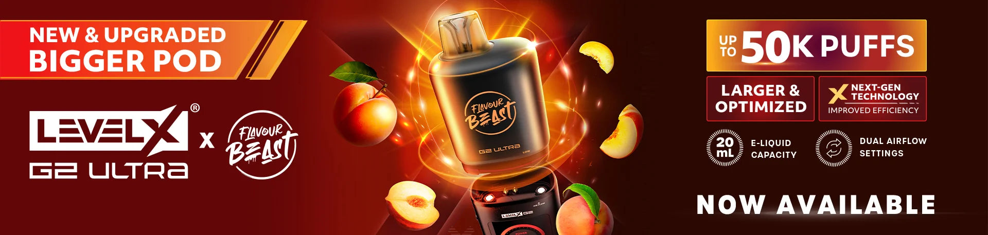 Level X Flavour Beast G2 Ultra 50k