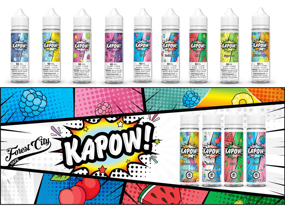 Kapow E-liquids: 60ml